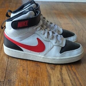 Nike High-Tops with Red and Black Accents Sz 6
